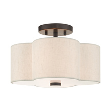 Livex Lighting 58062-92 - 2 Lt English Bronze Semi Flush