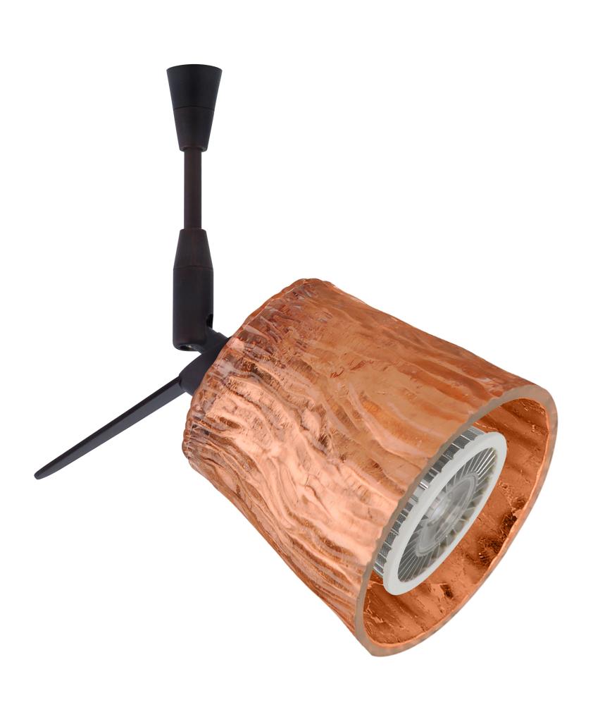 Besa Nico 3 Spotlight Sp Stone Copper Foil Bronze 1x9W LED MR16