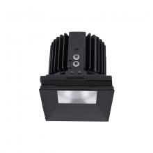 WAC US R4SD1L-WTWB-BK - Volta 4.5" Square Shallow Regressed Invisible Trim with LED Light Engine