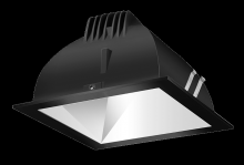 RAB Lighting NDLED4SD-WY-M-B - RECESSED DOWNLIGHTS 12 LUMENS NDLED4SD 4 INCH SQUARE UNIVERSAL DIMMING WALL WASHER BEAM SPREAD 300