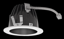 RAB Lighting NDLED6RD-50N-B-W - RECESSED DOWNLIGHTS 20 LUMENS NDLED6RD 6 INCH ROUND UNIVERSAL DIMMING 50 DEGREE BEAM SPREAD 4000K