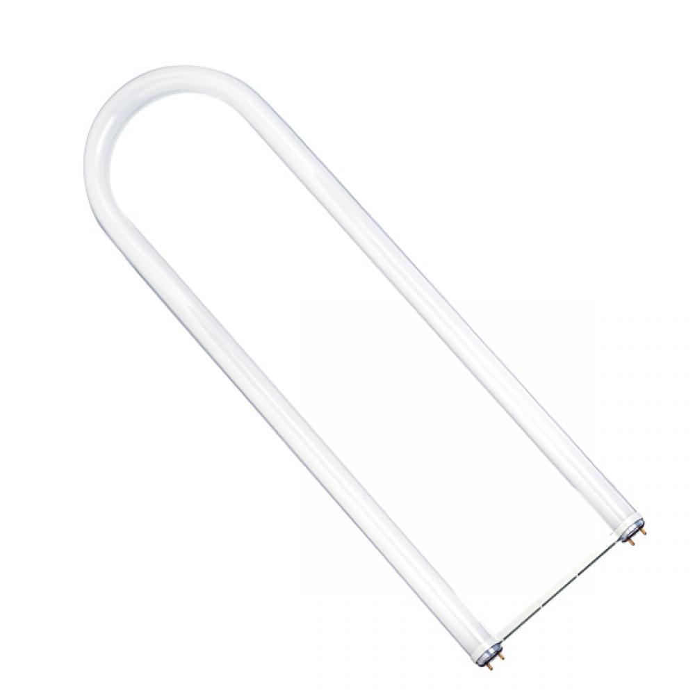28 Watt; T8; U-Bend Fluorescent; 3000K Warm White; 85 CRI; Medium Bi Pin base