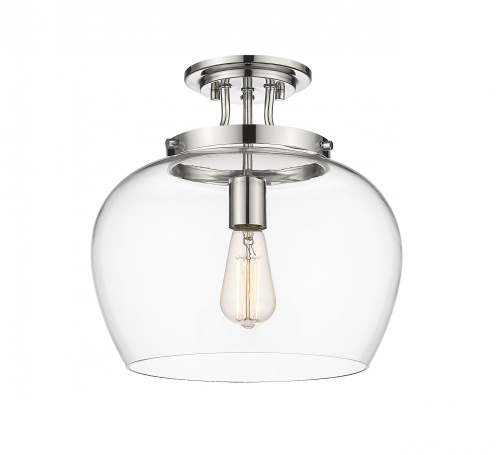 1 Light Semi Flush Mount