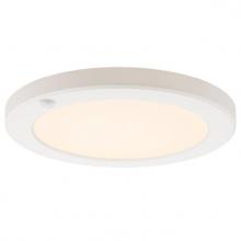 Westinghouse 6133200 - 9 in. 18W LED Flush with Motion Sensor and Color Temperature Selection White Finish