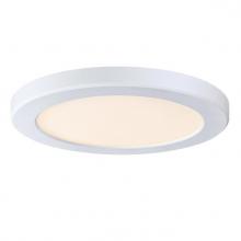 Westinghouse 6137900 - 9 in. 18W Dimmable LED Flush with Color Temperature Selection White Finish
