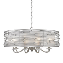 Golden 1993-8 PS - Golden Lighting Joia 8-light Chandelier in Peruvian Silver