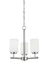 Seagull - Generation 31160-05 - Oslo Three Light Chandelier