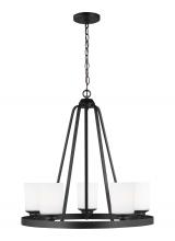 Seagull - Generation 3130705-112 - Kemal Five Light Chandelier
