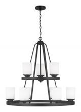 Seagull - Generation 3130709-112 - Kemal Nine Light Chandelier