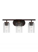 Seagull - Generation 41172EN7-710 - Three Light Wall / Bath