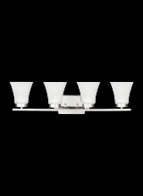 Seagull - Generation 4411604-05 - Bayfield Four Light Wall / Bath