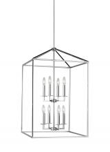 Seagull - Generation 5115008-05 - Perryton Large Eight Light Hall / Foyer