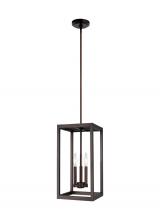 Seagull - Generation 5134503-710 - Moffet Street Small Three Light Hall / Foyer