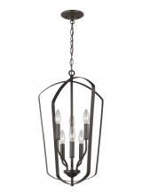 Seagull - Generation 5134906-710 - Romee Medium Six Light Hall / Foyer