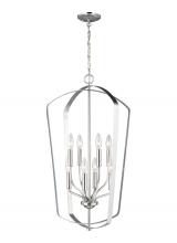 Seagull - Generation 5134908-962 - Romee Large Eight Light Hall / Foyer