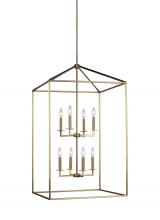 Seagull - Generation 5315008-848 - Perryton Extra Large Eight Light Hall / Foyer