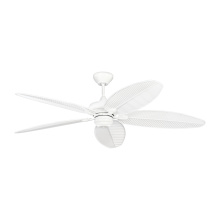 Seagull - Generation 5CUR60WH - Cruise Outdoor 60 Ceiling Fan in White with White Blades