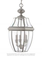 Seagull - Generation 6039-965 - Lancaster Three Light Outdoor Pendant