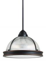 Seagull - Generation 65061-715 - Pratt Street Prismatic Two Light Pendant