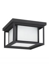 Seagull - Generation 7903997S-12 - Hunnington LED Outdoor Ceiling Flush Mount