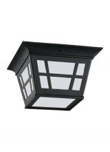 Seagull - Generation 79131-12 - Herrington Two Light Outdoor Ceiling Flush Mount
