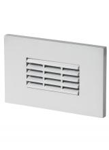 Seagull - Generation 93481S-849 - Louver Amber LED Step Light