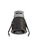 Seagull - Generation 95417S-171 - Lucarne LED Niche 12V 3000K Gimbal Round Down Light