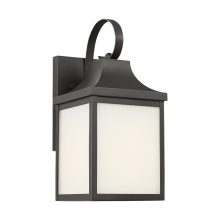 Seagull - Generation GLO1011EN3/ANBZ - Saybrook One Light Small Lantern