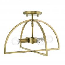 Capital Fixture Comp 248841AD - 4-Light Semi-Flush
