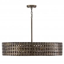 Capital Fixture Comp 454141DR - 4-Light Medallion Chandelier in Dark Brass