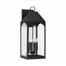 Capital Fixture Comp 946341BK - 4 Light Outdoor Wall Lantern