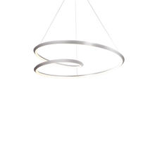 KUZCO Lighting PD22332-BN - Ampersand 32-in Brushed Nickel LED Pendant