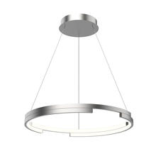 KUZCO Lighting PD52724-BN - Anello Minor 24-in Brushed Nickel LED Pendant