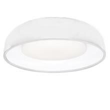 KUZCO Lighting FM13124-WH - Beacon 24-in White LED Flush Mount