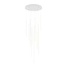 KUZCO Lighting MP14924-WH - Chute 12 Head White LED Multi Pendant