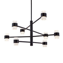 KUZCO Lighting EP48232-BK - Copenhagen 24-in Black LED Exterior Pendant