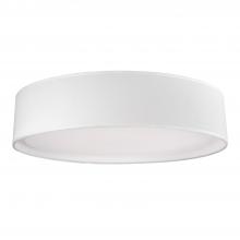 KUZCO Lighting FM7920-WH-5CCT - Dalton 20-in White LED Flush Mount