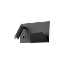 KUZCO Lighting WS16811L-BK - Dorchester 11-in Black LED Wall Sconce