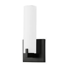 KUZCO Lighting 601484BK-LED - Elizabeth 12-in Black LED Wall Sconce