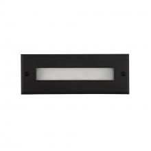 KUZCO Lighting ER95610-BK - Bristol 10-in Black LED Exterior Wall/Step Lights