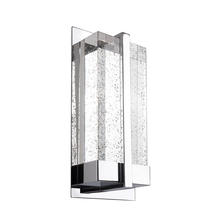 KUZCO Lighting WS2812-CH - Gable 12-in Chrome LED Wall Sconce
