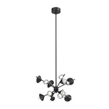 KUZCO Lighting CH50825-BK - Geode 25-in Black LED Chandeliers
