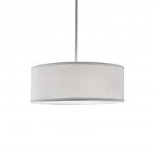 KUZCO Lighting 41073W - Gregory 15-in White 3 Lights Pendant