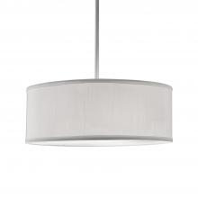 KUZCO Lighting 41083W - Gregory 20-in White 3 Lights Pendant