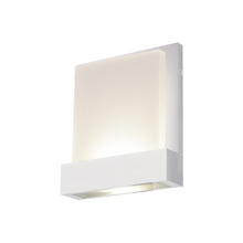 KUZCO Lighting WS33407-WH - Guide 7-in White LED Wall Sconce
