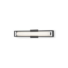 KUZCO Lighting WS83421-BK - Lochwood 21-in Black LED Wall Sconce