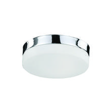 KUZCO Lighting FM2011-CH - Lomita 11-in Chrome LED Flush Mount
