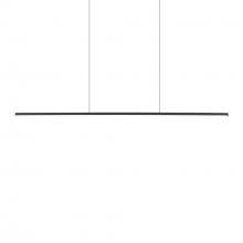 KUZCO Lighting LP14947-BK-UNV - Chute 47-in Black LED Linear Pendant