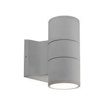 KUZCO Lighting EW3207-GY - Lund 7-in Gray LED Exterior Wall Sconce