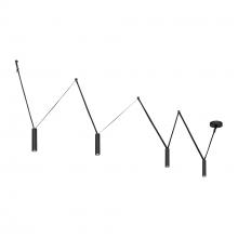 KUZCO Lighting LP90404-UB - Mason 4-in Urban Bronze LED Linear Pendant